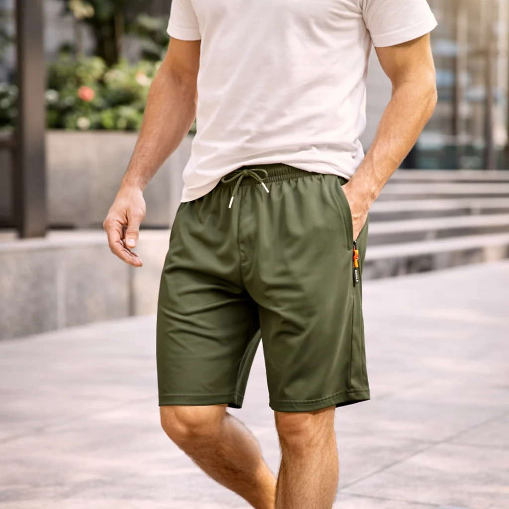 Bermuda dry fit com zíper imagem 4
