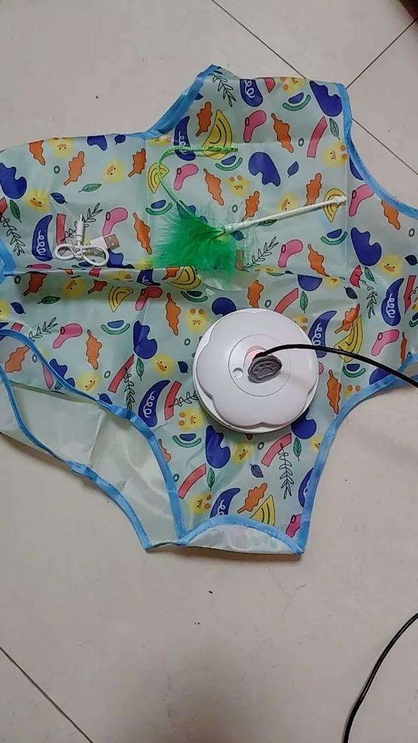 Tapete estrela com varinha de pelúcia e cabo USB