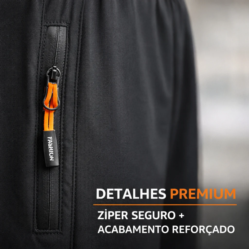 Bermuda dry fit com zíper imagem 6