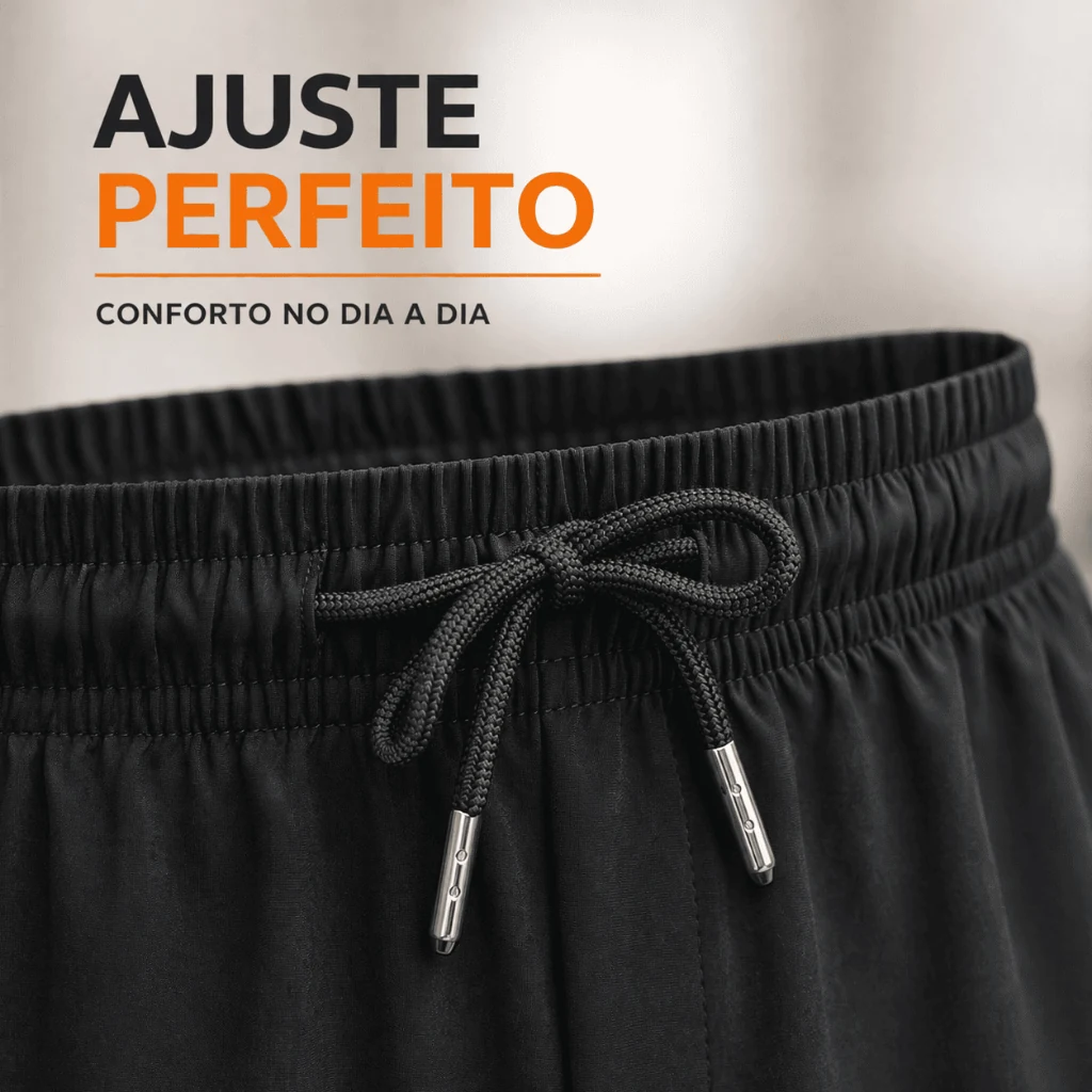 Bermuda dry fit com zíper imagem 7