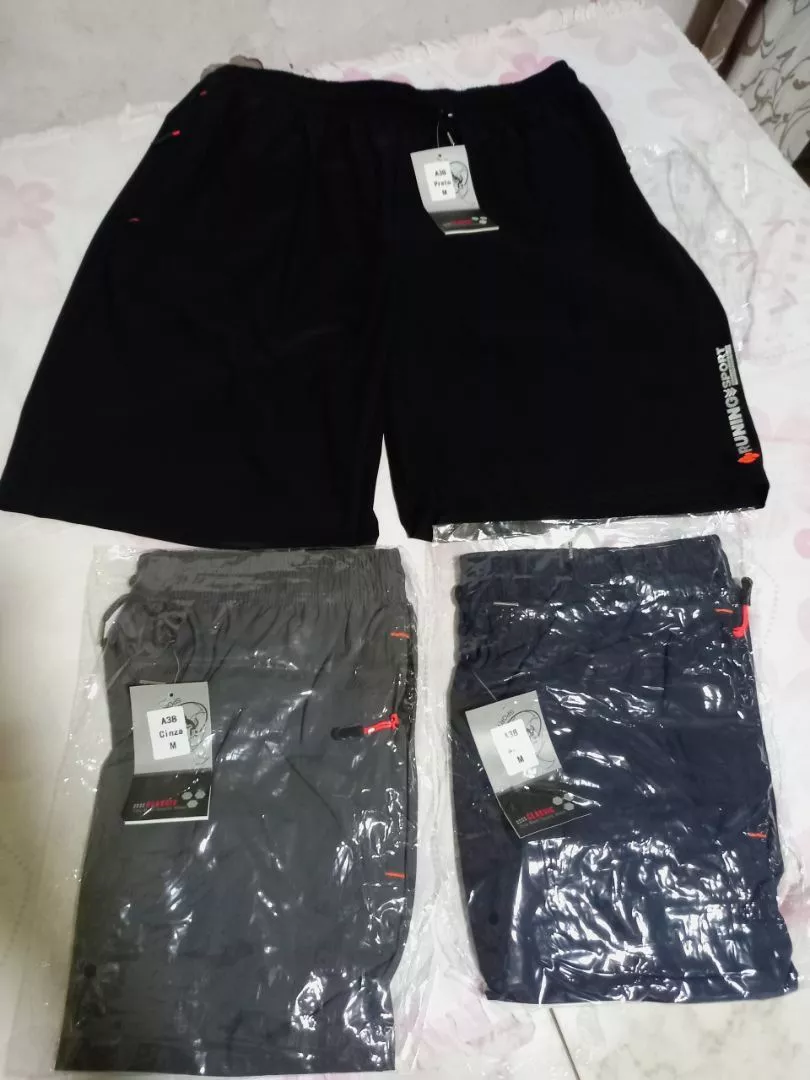Foto da avaliação de Felipe N. - Kit 4 Bermudas Dry Fit