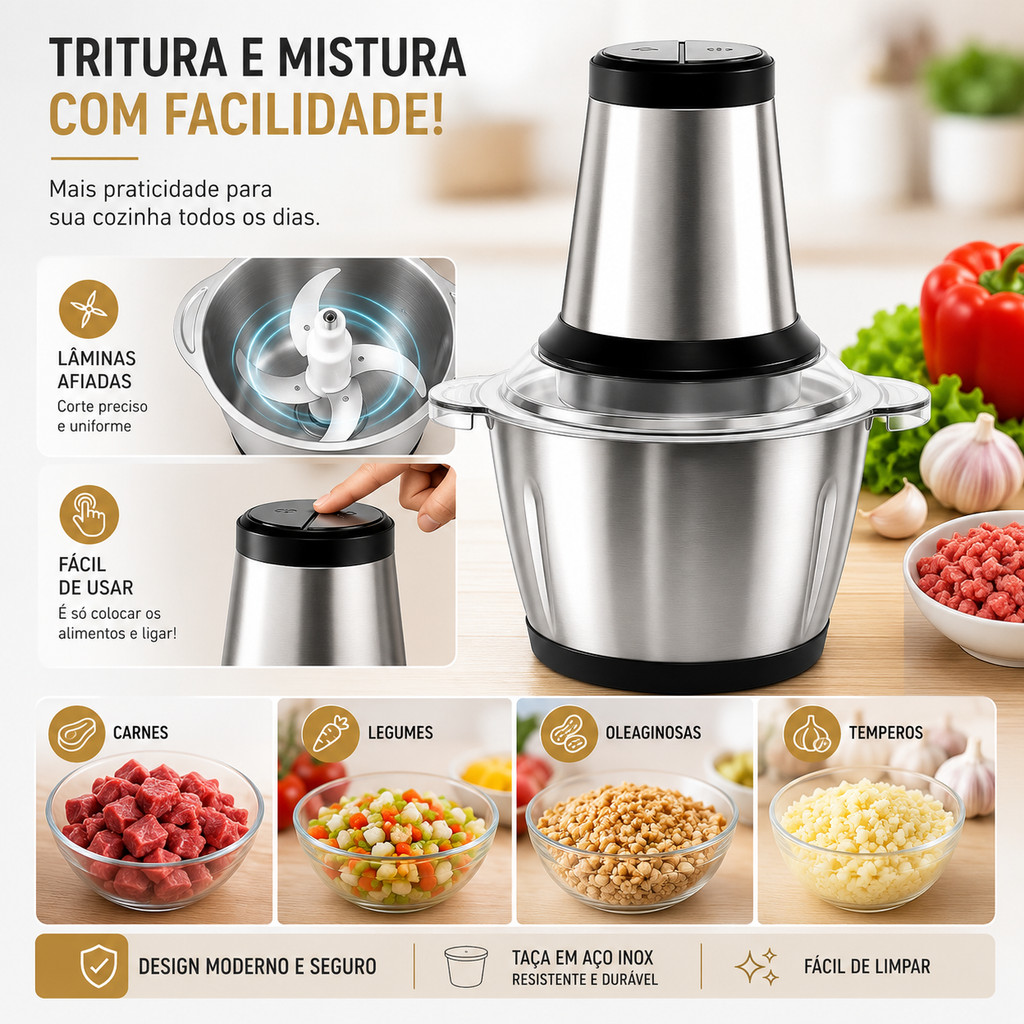 Multiprocessador elétrico imagem 6