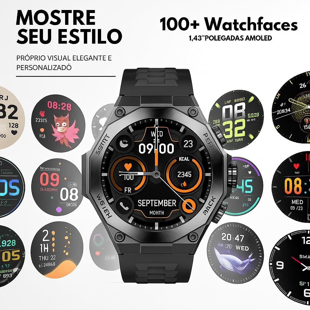 Smartwatch AURAFIT AM18 imagem 4