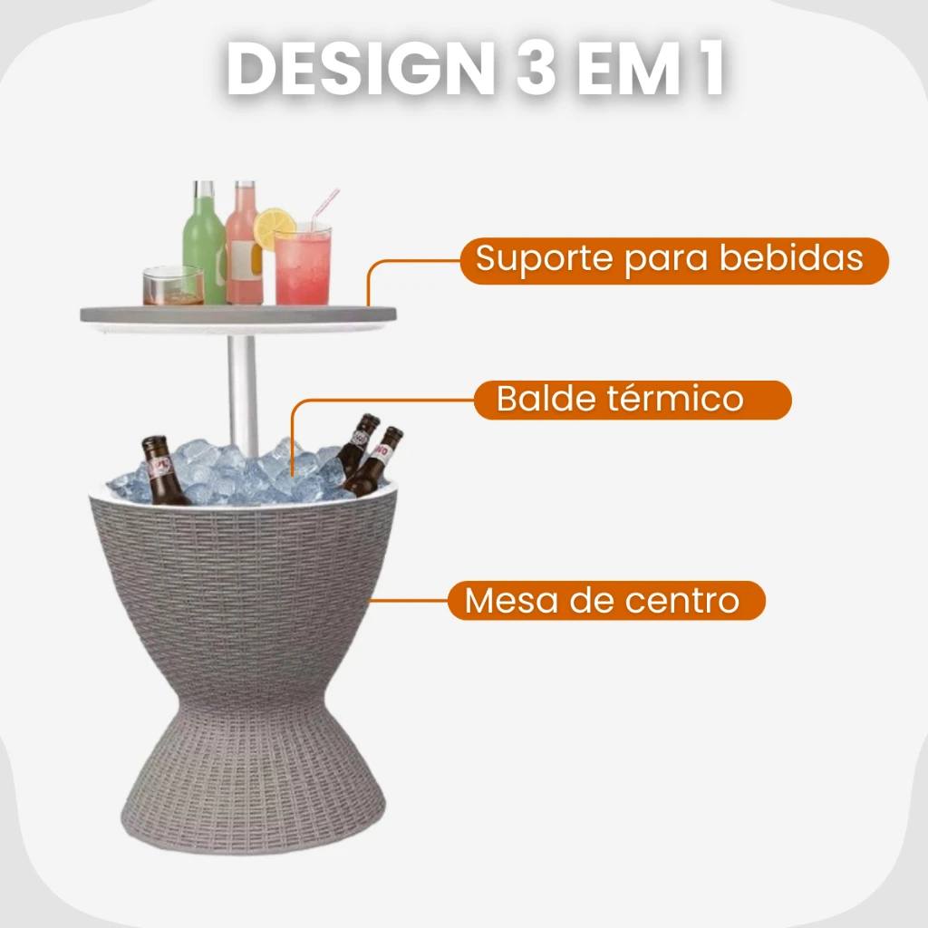 Imagem 2 da mesa cooler bar