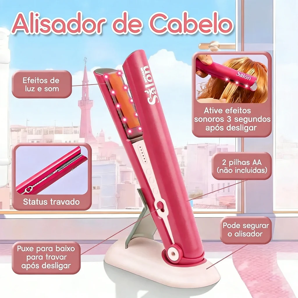 Kit salão de beleza infantil imagem 4