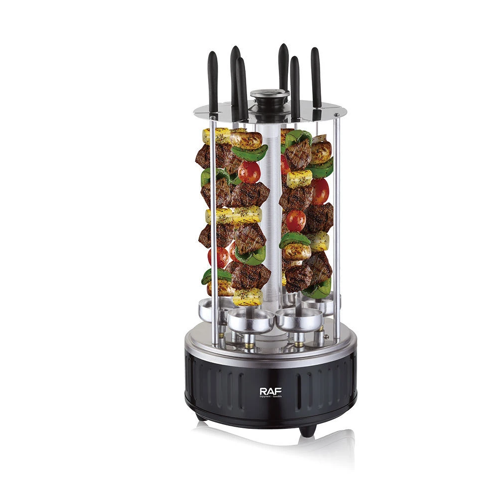 Churrasqueira Elétrica Giratória Gourmet 6 Espetinhos 220V